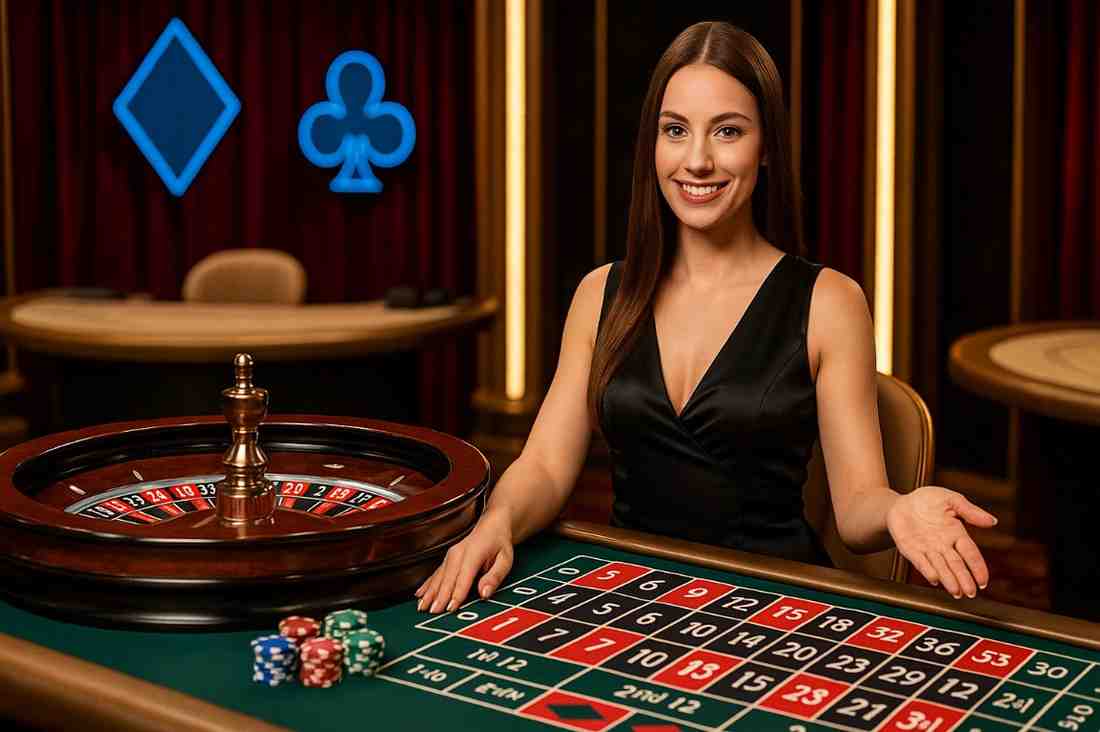 Jogador participando de cassino ao vivo no 16BET app